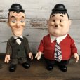 画像1: 70s Vintage Laurel & Hardy Doll Set (S965) (1)