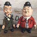 70s Vintage Laurel & Hardy Doll Set (S965)