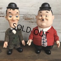70s Vintage Laurel & Hardy Doll Set (S965)