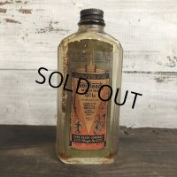 Vintage Glass Bottle Ever-Ready MACHINE OIL (S980)