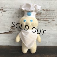 Vintage Pillsbury Doughboy Poppin Fresh Plush Doll (S984) 　
