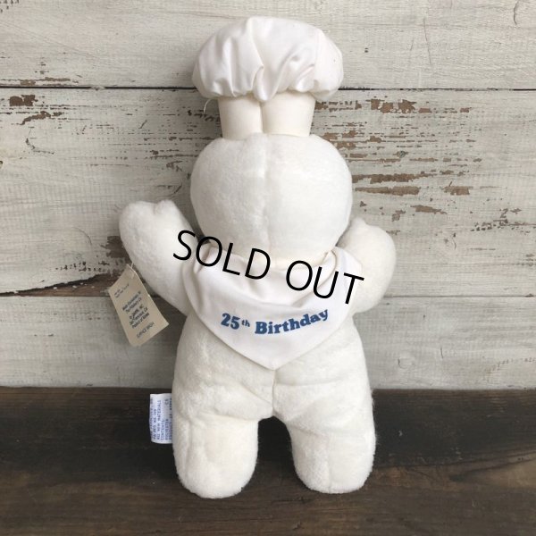 画像2: Vintage Pillsbury Doughboy Poppin Fresh 25th Birthday Plush Doll (S982) 　