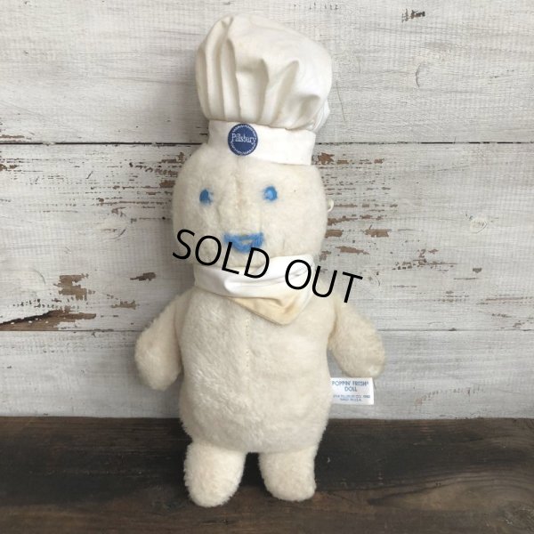 画像1: Vintage Pillsbury Doughboy Poppin Fresh Plush Doll (S983) 　