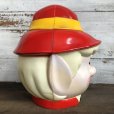 画像4: 70s Vintage Keebler Ernie Elf Plastic Cookie Jar (S899)