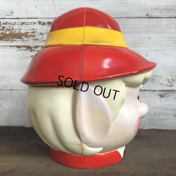 画像4: 70s Vintage Keebler Ernie Elf Plastic Cookie Jar (S899)