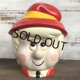 70s Vintage Keebler Ernie Elf Plastic Cookie Jar (S899)