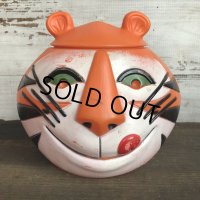 60s Vintage Kelloggs Tony the Tiger Plastic Cookie Jar (S902)