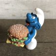 画像1: 1996 McDonald's Happy Meal Big Mac Smurf PVC (S912) (1)