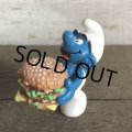 1996 McDonald's Happy Meal Big Mac Smurf PVC (S912)