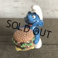 1996 McDonald's Happy Meal Big Mac Smurf PVC (S914)