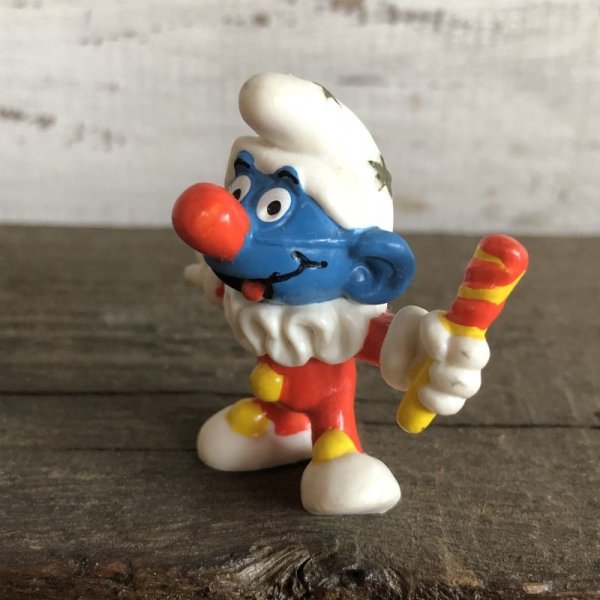 画像2: 1996 McDonald's Happy Meal Clown Smurf PVC (S910)