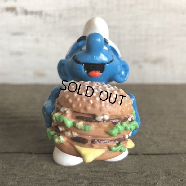 画像3: 1996 McDonald's Happy Meal Big Mac Smurf PVC (S912)