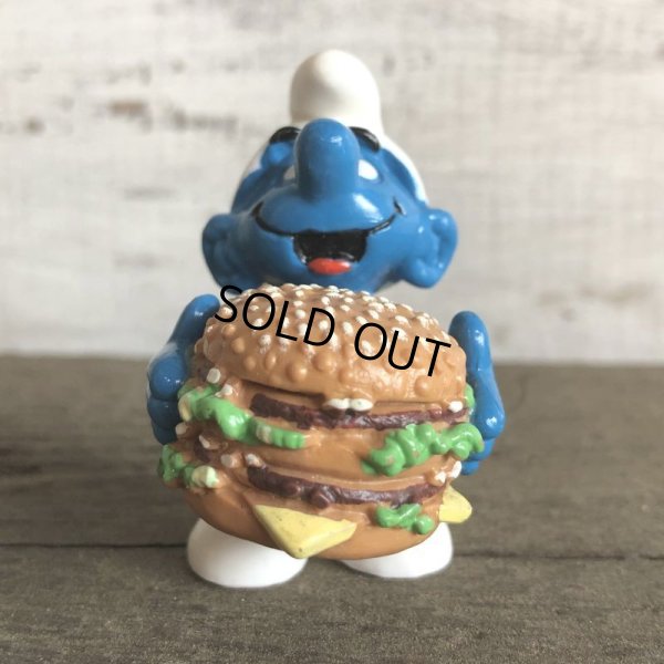 画像2: 1996 McDonald's Happy Meal Big Mac Smurf PVC (S913)