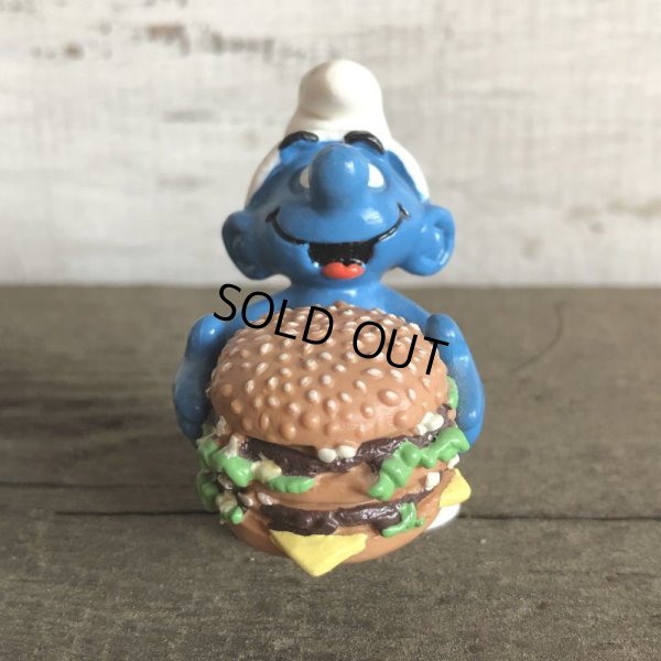 画像5: 1996 McDonald's Happy Meal Big Mac Smurf PVC (S914)
