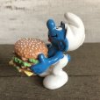 画像6: 1996 McDonald's Happy Meal Big Mac Smurf PVC (S912)