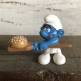 画像1: 1996 McDonald's Happy Meal Bread Smurf PVC (S911) (1)