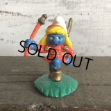 1996 McDonald's Happy Meal Majorette Smurfette PVC (S908)
