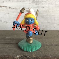 1996 McDonald's Happy Meal Majorette Smurfette PVC (S908)