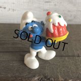 1996 McDonald's Happy Meal Cake Smurf PVC (S906)