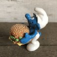 画像4: 1996 McDonald's Happy Meal Big Mac Smurf PVC (S913) (4)