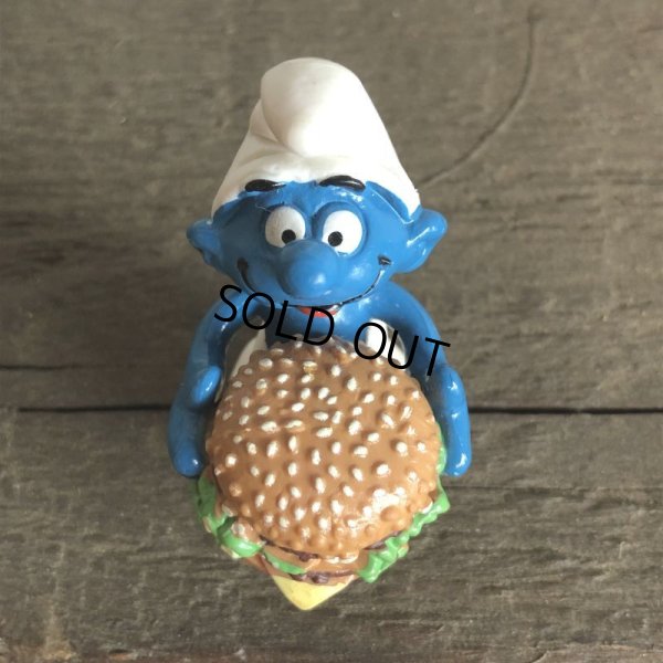 画像3: 1996 McDonald's Happy Meal Big Mac Smurf PVC (S913)