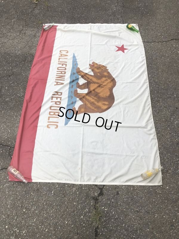 画像8: Vintage Made in U.S.A The Bear California Republic Flag (S924)
