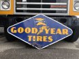 画像1: Vintage Goodyear Tires Porcelain Sign (S925) (1)