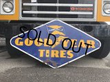 Vintage Goodyear Tires Porcelain Sign (S925)