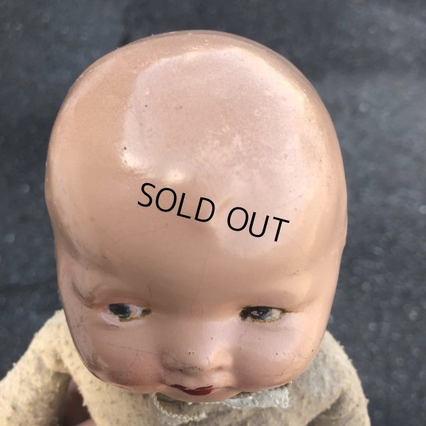 画像13: Vintage Composition Baby Doll (S593)