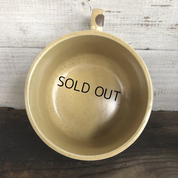 画像5: 70s Vintage Soup Crackers Chowder Heavy Mug Brown (S926)