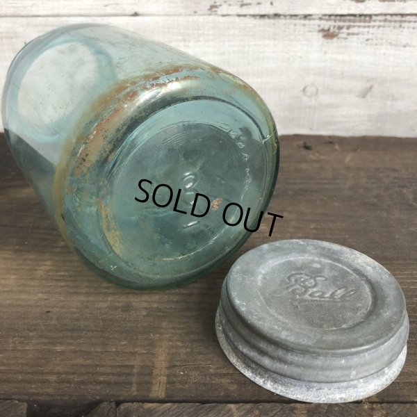 画像7: 20s-30s Vintage Glass Ball Mason Jar 17.5cm (S984)
