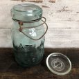 画像8: Vintage Atlas Glass Top Mason Jar 18.5cm (S998)