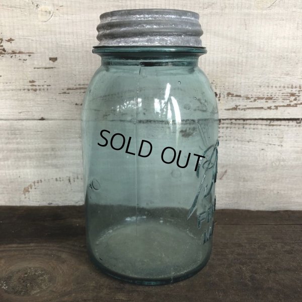 画像4: 30s Vintage Glass Ball Mason Jar 17.5cm (S988)