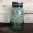 画像1: 20s-30s Vintage Glass Ball Mason Jar 17.5cm (S984) (1)