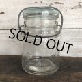 Vintage Suey Func, Yuen Glass Top Mason Jar 13.5cm (S997)