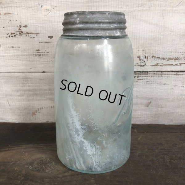 画像4: 10s Vintage Glass Ball Mason Jar 17.5cm (S983)