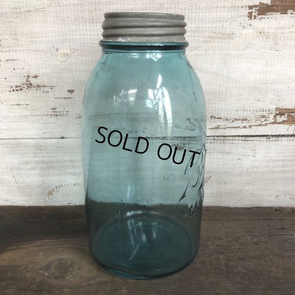 画像4: 20s-30s Vintage Glass Ball Mason Jar 22.5cm (S982)