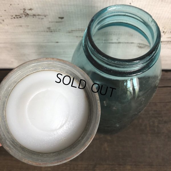 画像6: 20s-30s Vintage Glass Ball Mason Jar 22.5cm (S982)