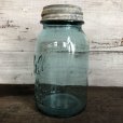 画像2: 30s Vintage Glass Ball Mason Jar 17.5cm (S987) (2)