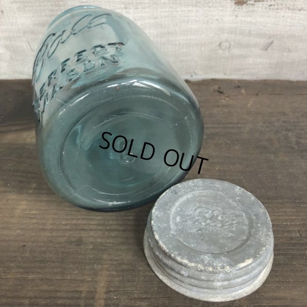 画像7: 30s Vintage Glass Ball Mason Jar 17.5cm (S985)