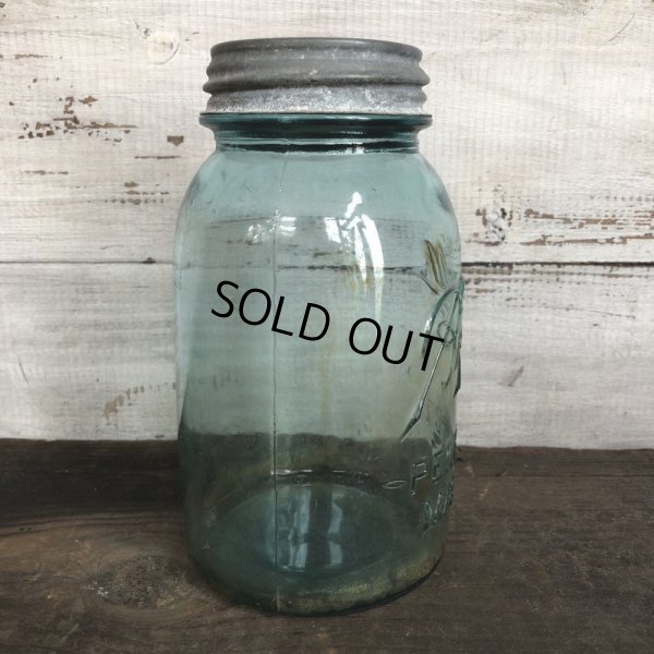 画像4: 20s-30s Vintage Glass Ball Mason Jar 17.5cm (S984)