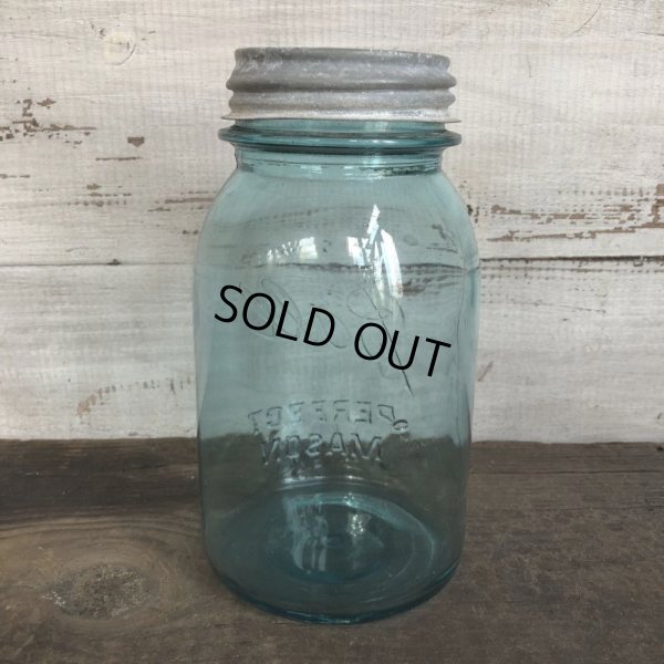 画像3: 30s Vintage Glass Ball Mason Jar 17.5cm (S985)