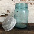 画像4: 30s Vintage Glass Ball Mason Jar 14cm (S989)