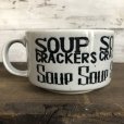 画像3: 70s Vintage Soup Crackers Heavy Mug Gray (S928)