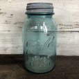 画像1: 30s Vintage Glass Ball Mason Jar 17.5cm (S988) (1)