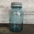 画像2: 30s Vintage Glass Ball Mason Jar 17.5cm (S985) (2)