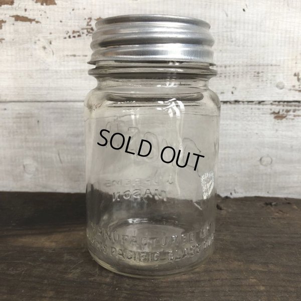 画像3: Vintage Glass Presto Mason Jar 14cm (S993)