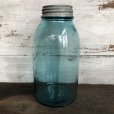 画像2: 20s-30s Vintage Glass Ball Mason Jar 22.5cm (S982) (2)