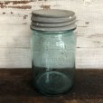 画像3: 30s Vintage Glass Ball Mason Jar 14cm (S990)