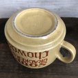 画像6: 70s Vintage Soup Crackers Chowder Heavy Mug Brown (S926)